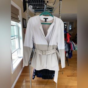 INC International Concepts faux leather jacket